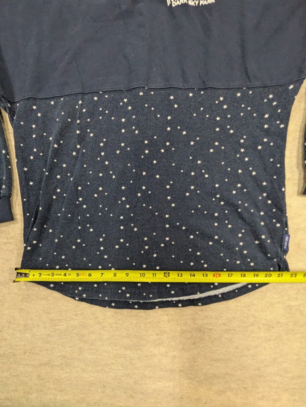 Vintage 90s Star Gazer Grand Canyon National Park Dark Sky Navy Long Sleeve T, M - Picture 9 of 12